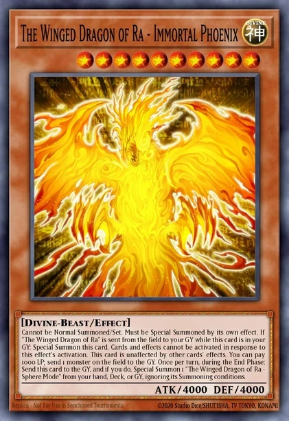 The Winged Dragon of Ra - Immortal Phoenix