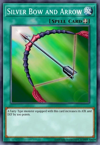 Silver Bow and Arrow