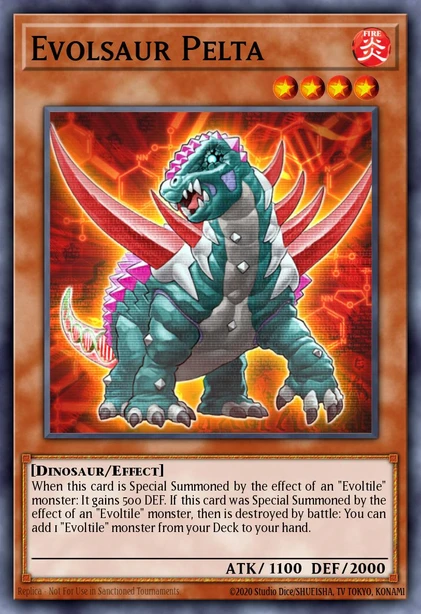 Evolsaur Pelta