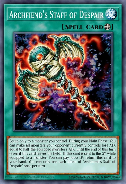 Archfiend's Staff of Despair