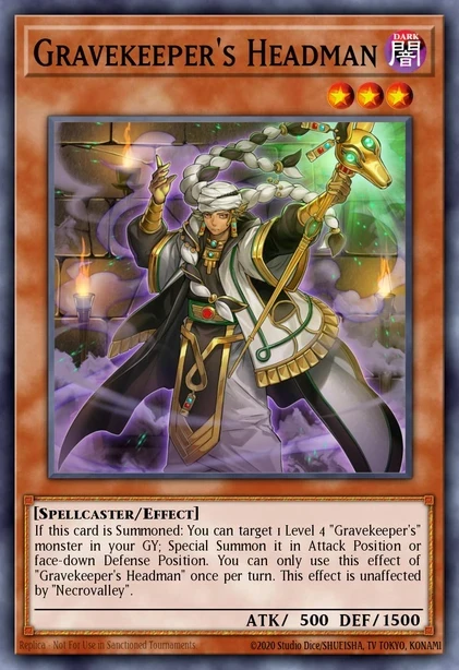 Gravekeeper's Headman
