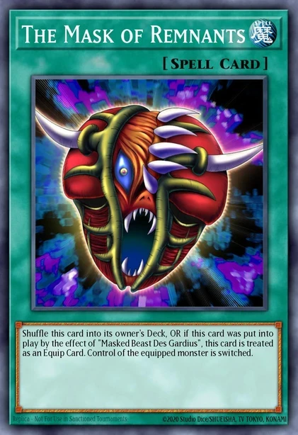 The Mask of Remnants