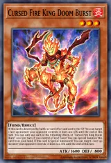 Cursed Fire King Doom Burst
