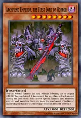 Archfiend Emperor, the First Lord of Horror