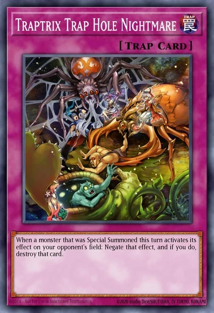 Traptrix Trap Hole Nightmare