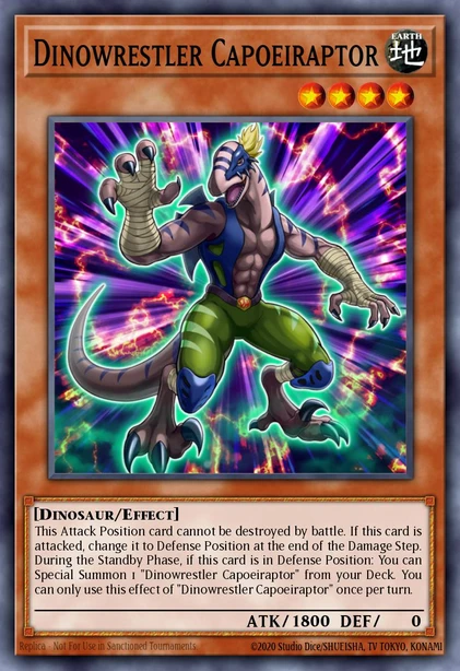 Dinowrestler Capoeiraptor