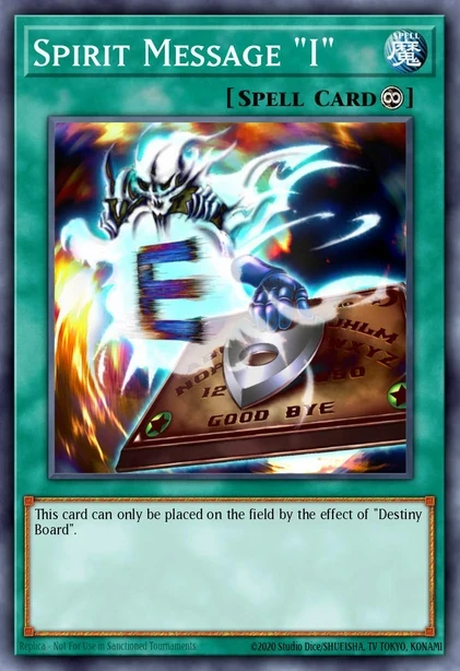 Spirit Message "I"