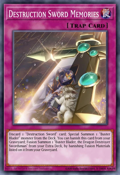 Destruction Sword Memories