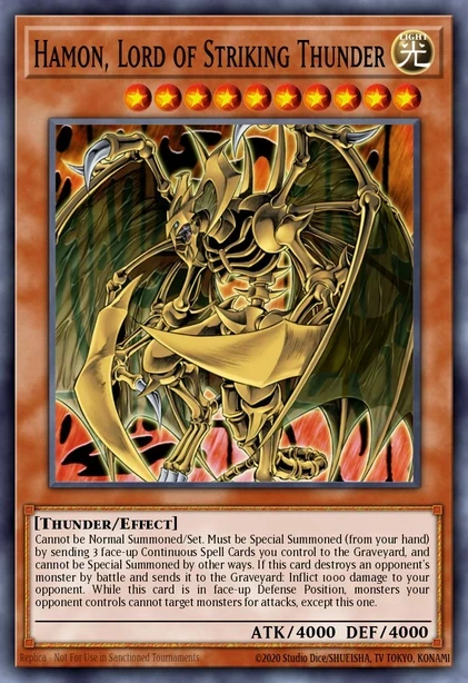 Hamon, Lord of Striking Thunder