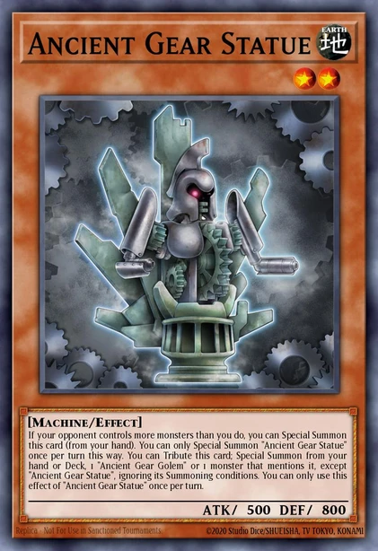 Ancient Gear Statue