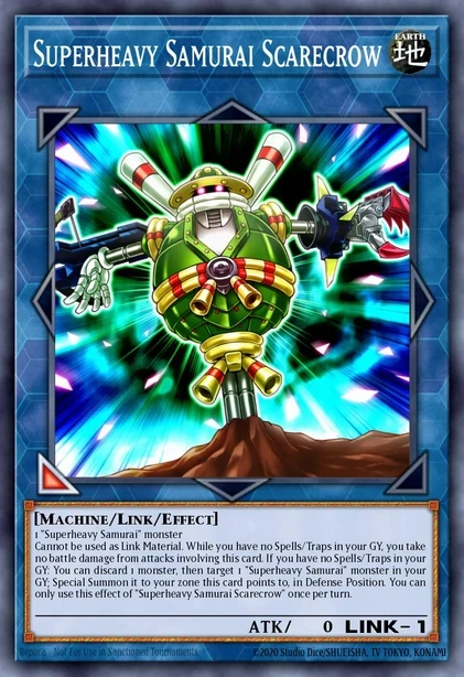 Superheavy Samurai Scarecrow