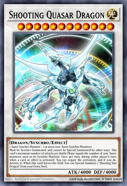 Shooting Quasar Dragon