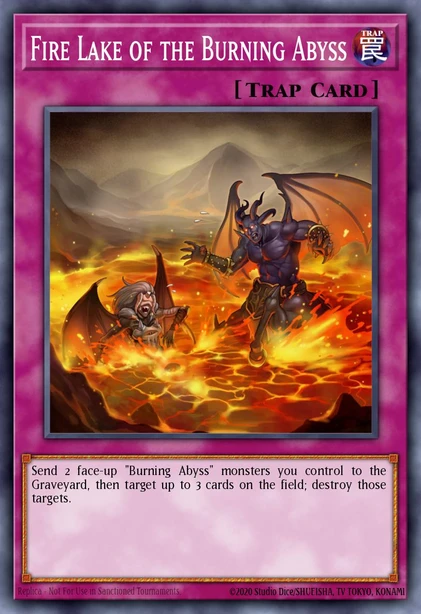 Fire Lake of the Burning Abyss