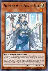 Priestess with Eyes of Blue
