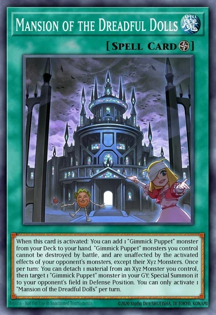 Mansion of the Dreadful Dolls