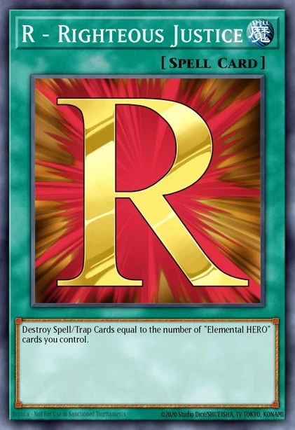 R - Righteous Justice