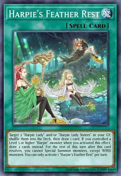 Harpie's Feather Rest
