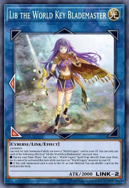 Lib the World Key Blademaster