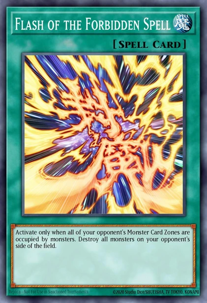 Flash of the Forbidden Spell