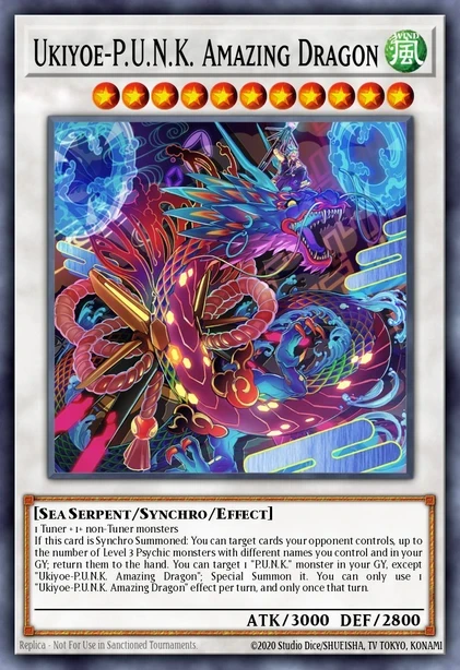 Ukiyoe-P.U.N.K. Amazing Dragon