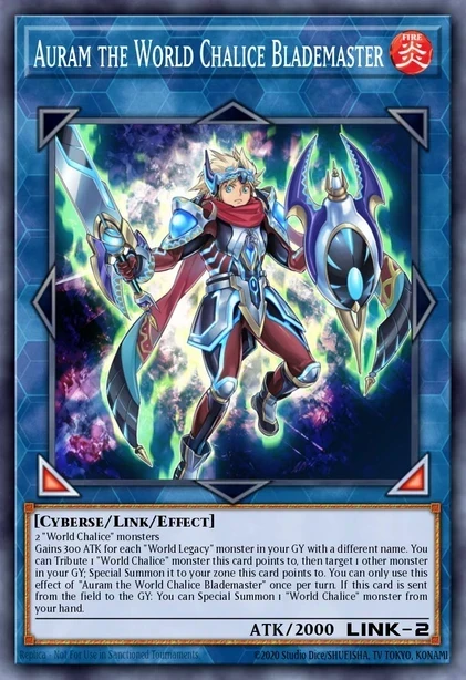 Auram the World Chalice Blademaster