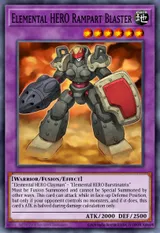 Elemental HERO Rampart Blaster