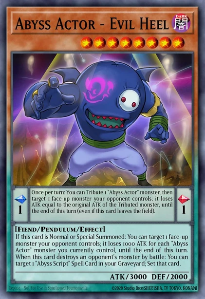 Abyss Actor - Evil Heel