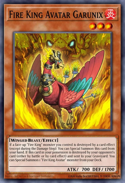 Fire King Avatar Garunix