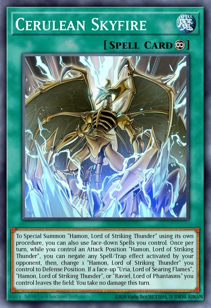 Cerulean Skyfire