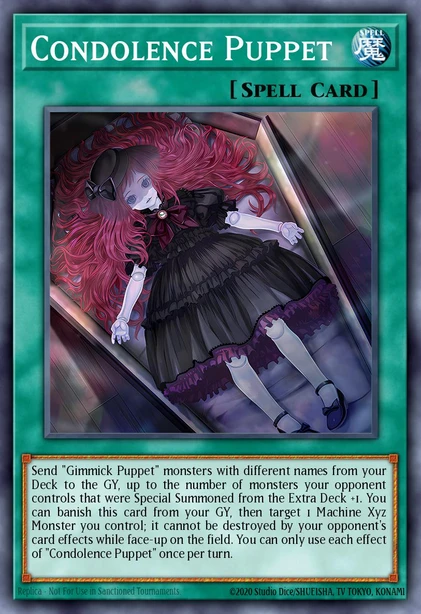 Condolence Puppet
