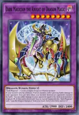 Dark Magician the Knight of Dragon Magic