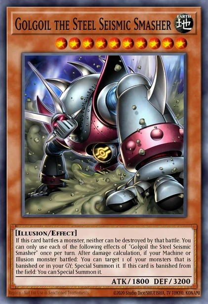 Golgoil the Steel Seismic Smasher