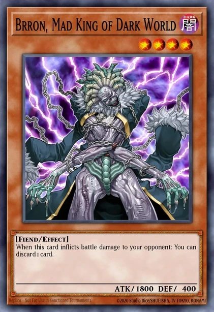 Brron, Mad King of Dark World