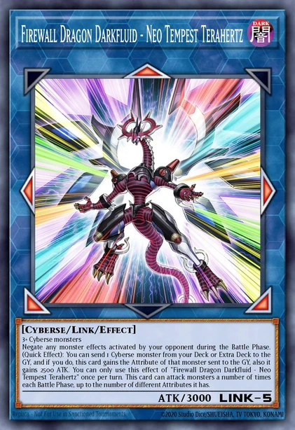 Firewall Dragon Darkfluid - Neo Tempest Terahertz