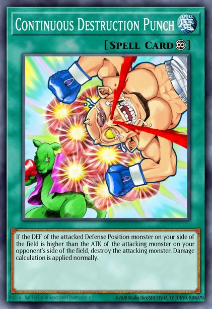 Continuous Destruction Punch