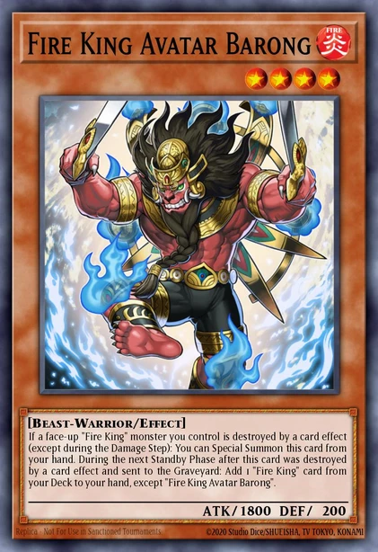 Fire King Avatar Barong