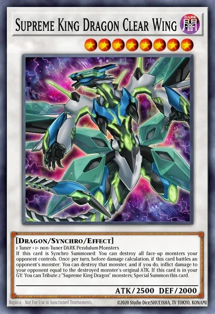 Supreme King Dragon Clear Wing