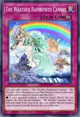 The Weather Rainbowed Canvas