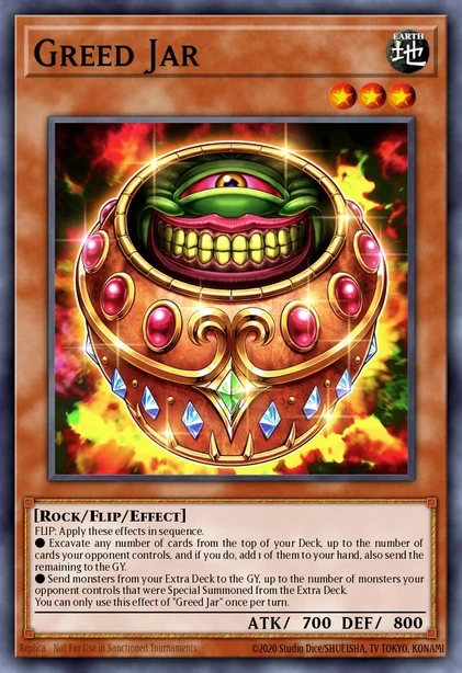 Greed Jar