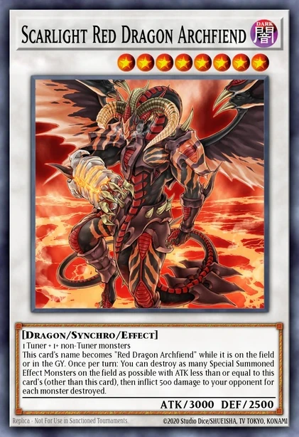Scarlight Red Dragon Archfiend