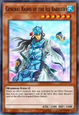 General Raiho of the Ice Barrier