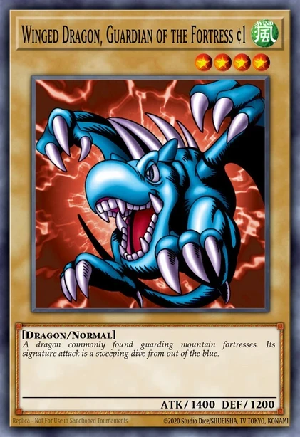 Winged Dragon, Guardian of the Fortress #1