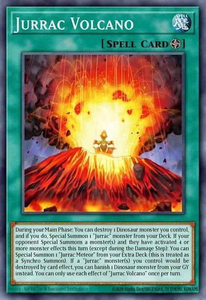 Jurrac Volcano