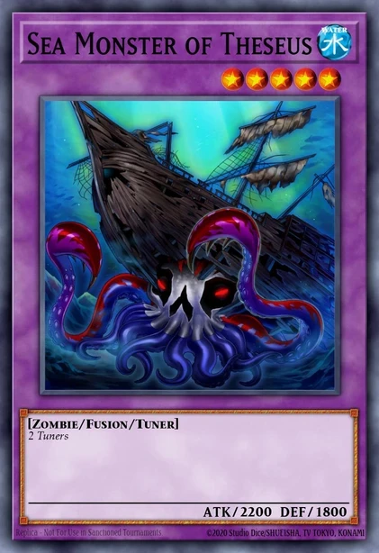 Sea Monster of Theseus