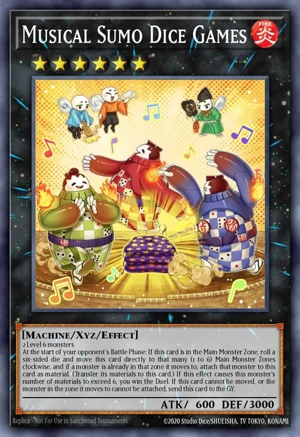 Musical Sumo Dice Games
