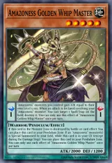 Amazoness Golden Whip Master
